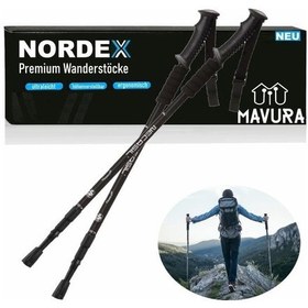 Resim Yürüyüş Batonları - Nordex - Teleskopik - Ultra Hafif Alüminyum - 300 G - Unisex Çok Renkli 