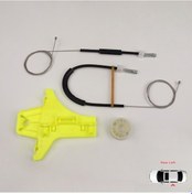 Resim VW Amarok MK1 2010-2022 4-Kapı Pickup İçin Arka Sol Cam Kriko Set 