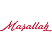 Resim Bak Karıştır Maşallah Sticker 20x4,5 Cm Kırmızı Renk 