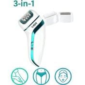 Resim Profesyonel 3 Başlıklı Epilasyon Aleti 