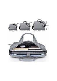 Resim Oumaantu 020 Oxford Kumaş Laptop Omuz Çantası Wine Kırmızı 