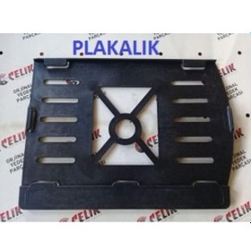 Resim Motosiklet Plaka Çerçevesi Plastik 