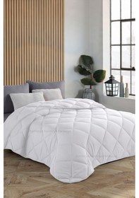 Resim Formeya Beyaz Tek Kişilik Yastık ve Yorgan Seti 155X215 