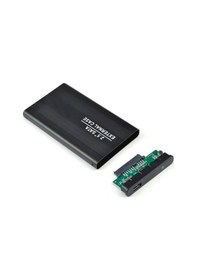 Resim Usb 2.0 Sata Harici 2.5" Metal Disk Kutusu - Siyah 