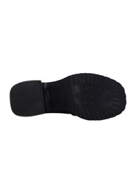 Resim Albini 26101012r Rugan Deri Kadın Topuklu Loafer Siyah 