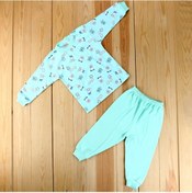 Resim Sebi Bebe Ayılı Kız Bebek Pijama Takımı 2418 
