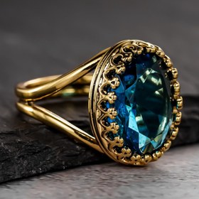 Resim 1 adet Vintage Lüks İnci Oval Zirkonya Geniş Yüzük Kadınlar için - Altın Tonlu İnci Filigran Tasarımı, Düğünler ve Şık Etkinlikler için Mükemmel, Düğün Yüzüğü | Şık Yüzük Tasarımı | Dayanıklı Zirkonya Taş, Düğün Yüzükleri 
