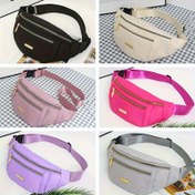 Resim aeocandy Unisex Bel Çantası Göğüs Çapraz Çanta - Minimalist Naylon Messenger Çanta, Fermuarlı ve Çok Bölmeli, Günlük Kullanım için Hafif, 6 Renk (Siyah/Bej/Pembe/Mavi/Gri/Kırmızı), Seyahat Çantası, Eller Serbest Taşıma, Trend Aksesuar, Ayarlanabilir Askı, Kompakt Tasarım, Outdoor Macera, Şehir Stili, Dayanıklı Kumaş 