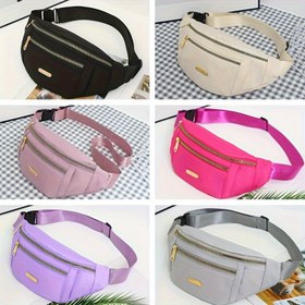 Resim aeocandy Unisex Bel Çantası Göğüs Çapraz Çanta - Minimalist Naylon Messenger Çanta, Fermuarlı ve Çok Bölmeli, Günlük Kullanım için Hafif, 6 Renk (Siyah/Bej/Pembe/Mavi/Gri/Kırmızı), Seyahat Çantası, Eller Serbest Taşıma, Trend Aksesuar, Ayarlanabilir Askı, Kompakt Tasarım, Outdoor Macera, Şehir Stili, Dayanıklı Kumaş 