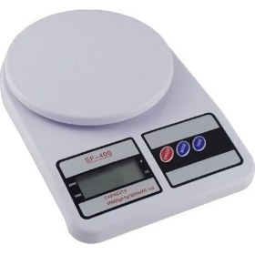 Resim Chna Dijital Hassas Terazi 10 kg Dara Özellikli LCD Ekranlı Beyaz Renk Özel 