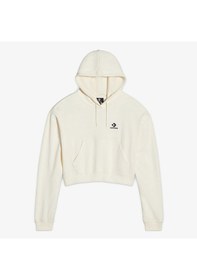 Resim Converse Chuck Taylor Boxy Kadın Ekru Kapüşonlu Sweatshirt Ekru 