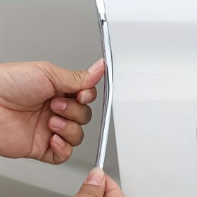 Resim 5M Araba Çarpışma Önleyici Conta Şeridi, Araba Kapı Çarpışma Şeridi Anti-çizik Anti-çizik Şeridi Kapı Kenarı Görünmez 