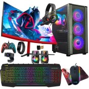 Resim Turbox TX5431 I5 6400 16GB Ram 512GB SSD 6gb GTX1660TI 23.6 Inç Curved Oyuncu Masaüstü Bilgisayarı 
