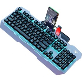 Resim Wolf Spider F3010 Mekanik Hisli Oyun Klavyesi Kablolu Oyun Dizüstü Bilgisayarı Ofis (Yurt Dışından) 