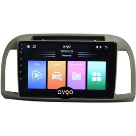 Resim Nissan Micra 2002-2010 9 İnch Çerçeve Ve Soket 9" 