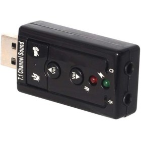 Resim Genel Markalar Powermaster 7.1 Ch Usb 2.0 Ses Kartı Pm-18063 