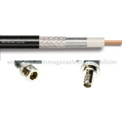 Resim N dişi - SMA dişi 20 METRE LMR400/RWC400 Koaksiyel Kablo 50Ω 