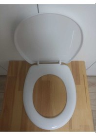 Resim Beyaz Klozet Kapağı Akdeniz Nkp Beyaz 