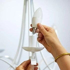 Resim TeknoKapsül Wiz Wi-Fi 40W Renkli Akıllı Mum Tipi Ampul C37 E14 