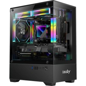 Resim IZOLY Spear I5-3470 16gb 256gb Ssd Gt 740 4gb gddr5 24'' Oyuncu Masaüstü Bilgisayarı 