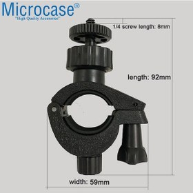 Resim Aksiyon Kameralar Için Bisiklet Gidon Klips+Telefon Tutucu Al2704 