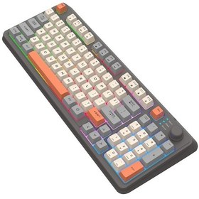 Resim Cbtx Xunfox K82 94 Tuşlu RGB Kablolu Mekanik Oyuncu Klavyesi 