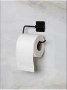 Resim Genel Markalar Kare Yapışkanlı Siyah Açık Tuvalet Kağıtlığı Wc Peçete Kağıtlık Tutucu 