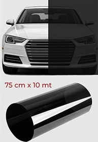 Resim Cam Filmi Siyah Amerikan Çizilmez Koyu ton 75 cm x 10 metre 