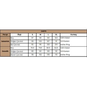 Resim Monamise Kadın Çiçek Desenli Önü Düğmeli Sabahlık Takımı 24079-kahve Kahverengi 