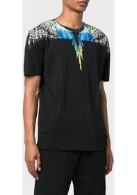 Resim Marcelo Burlon Erkek T Shirt Cmaa018s23jer0061009 Siyah 