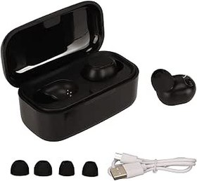 Resim SHYEKYO Tercüman Kulaklıklar, HD Mikrofon Bluetooth Çeviri Kulaklık Müzik için Seyahat için 84 Dil (Siyah) 