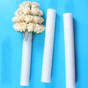 Resim Toplam uzunluk 200cm çap 4cm köpük çubuk, yapay çiçek düzenlemesi köpük, çok amaçlı DIY kesim boyutlu köpük çubuk 