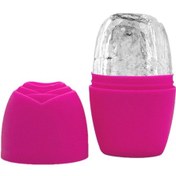 Resim Gajeena Yüz Göz Kremi Silikon Buz Rulosu - Yeniden Kullanılabilir Cilt Parlaklığı, Şişlik Azaltma, Pore Daraltma Masaj Aleti - Pembe 