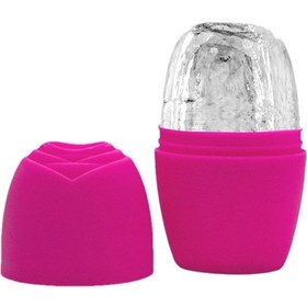 Resim Gajeena Yüz Göz Kremi Silikon Buz Rulosu - Yeniden Kullanılabilir Cilt Parlaklığı, Şişlik Azaltma, Pore Daraltma Masaj Aleti - Pembe 