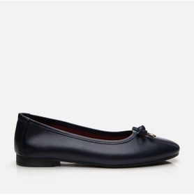 Resim Hotiç Hakiki Deri Lacivert Kadın Babet 01ayh296910a680 Lacivert-navy Lacivert 