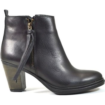 Elize 41 Hakiki Deri Kahve Klasik Topuklu Kadın Bot Kahve Kahverengi