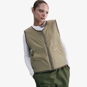 Resim Nike Sportswear Fleece Sherpa Kadın Yeşil Yelek 