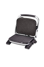 Resim KORKMAZ Tostkolik SatinSiyah Granit Tost Makinesi A328-06 