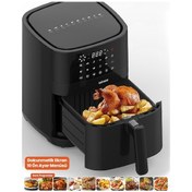 Resim Goldmaster Smartfry 6 LT Dijital Dokunmatik 10 Ön Ayarlı Airfryer Yağsız 