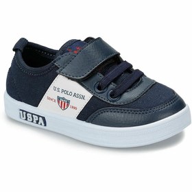 Resim U.S. Polo Assn. Cameron Textile Lacivert Erkek Çocuk Sneaker Ayak 