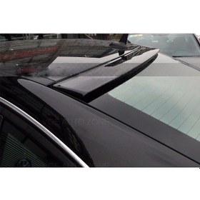 Resim Mercedes W204 Cam Üstü Spoiler Abs Plastik 2007-2014 Parlak Siyah 