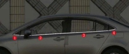 Resim Toyota Corolla 2019+ Cam Nikelajı 