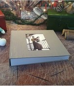 Resim Aledo 10x15cm 500'lük Klasörlü Koton Desenli Lüx Fotoğraf Albümü 