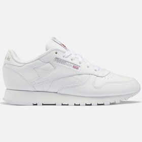 Resim Reebok Classic Leather Kadın Beyaz Spor Ayakkabı 