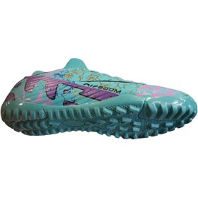 Resim LALİGA Laliga 565 Çoraplı Halı Saha Turkuaz Mor 31-44 