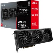 Resim Asus Geforce PRIME-RX9060XT-O8G 8gb Gdddr6 128BIT 1xhdmı 2xdp Ekran Kartı 