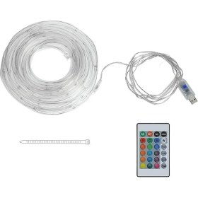 Resim Sunshinee 40 Ft Trambolin Işıkları 16 Renk Su Geçirmez Uzaktan Kumandalı LED Işıklar, Gece Oynama Dış Mekan Partisi Dekorasyonu ile Uyumlu (Yurt Dışından) 