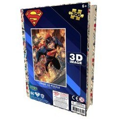 Resim PRIME 3D DC SUPERMAN 300 PARCA METAL KUTU PUZZLE 
