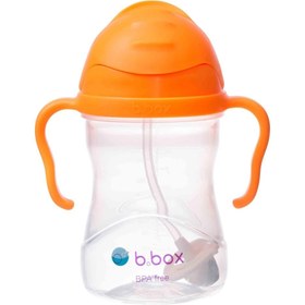 Resim Bbox Tıklama Uçlu Kilitli Alıştırma Bardağı 240ml +6 Ay Turuncu 