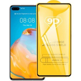 Resim Ally Huawei P40 9D Full Glue Tempered Cam Ekran Koruyucu Siyah (164510700) 